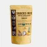 Mix 3 (Piña, Coco, Maní tostado, Garbanzo, Semilla de calabaza y Maíz cocido)